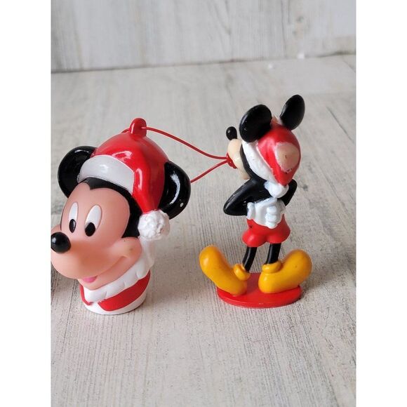 Christmas mini Mickey Mouse figures toy Xmas variety set - Picture 11 of 16